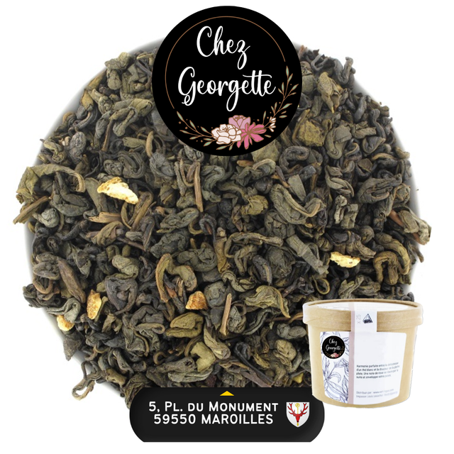 JAVA VERT AUX 4 AGRUMES - Pot de 25 infusettes