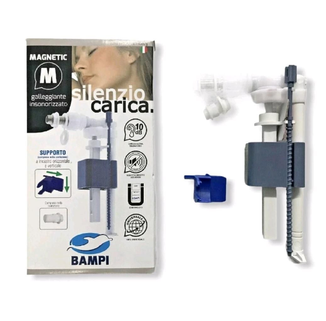 Galleggiante universale silenzioso per cassetta wc 