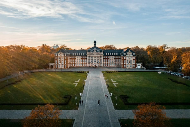 Schloss von oben