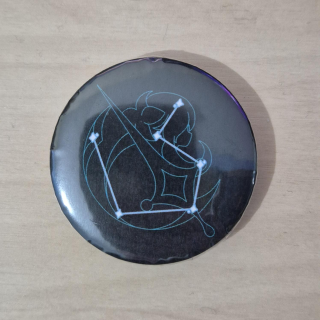 SALE - Button: Genshin - Lumine (Cryo)