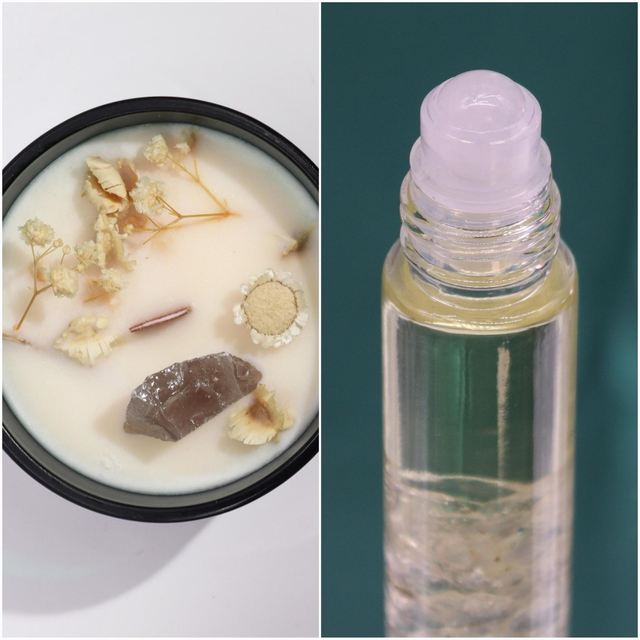 Hop Hare Candle & Essential Roll-on Duo