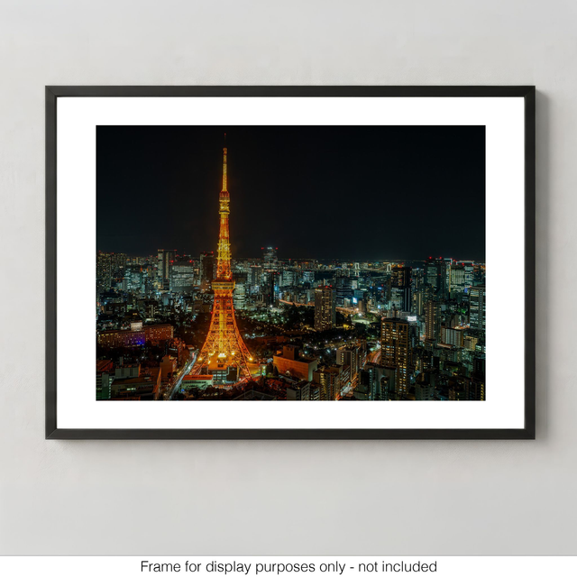 Tokyo Tower Cityscape