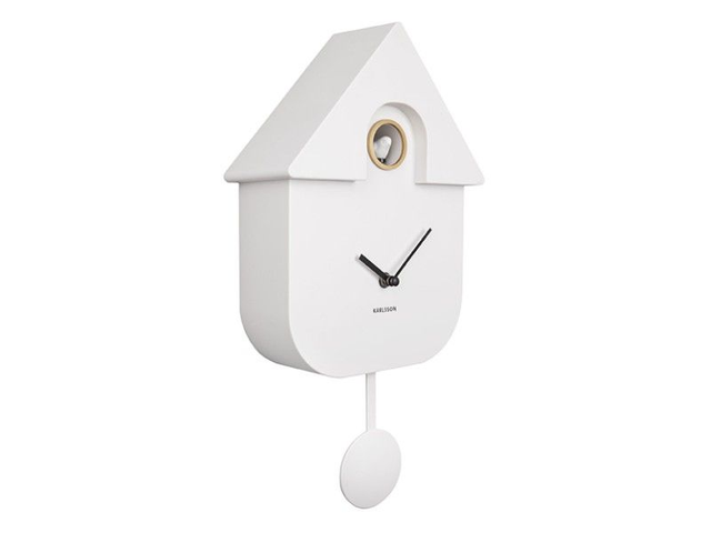 Wall Clock Cuckoo BLANC