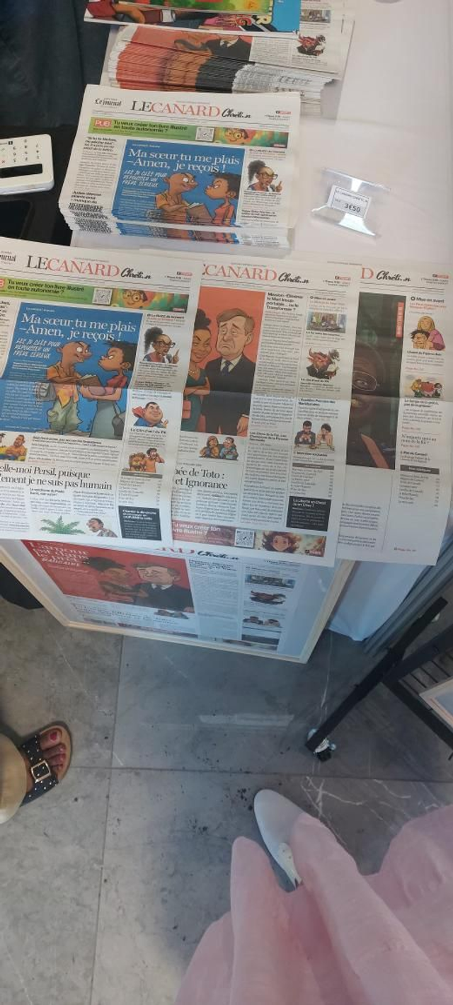 Pack journal 3 pour 10 €