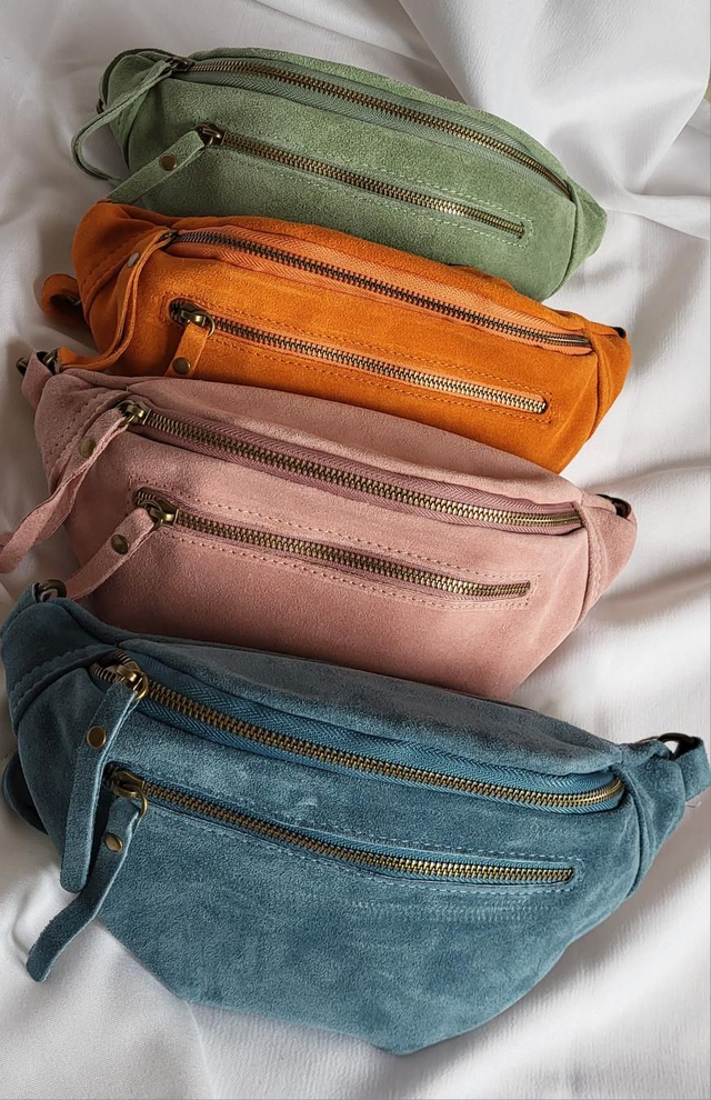 Bananes double fermeture velours 