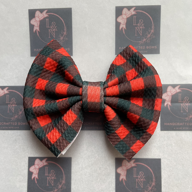 Red &amp; Black Bow
