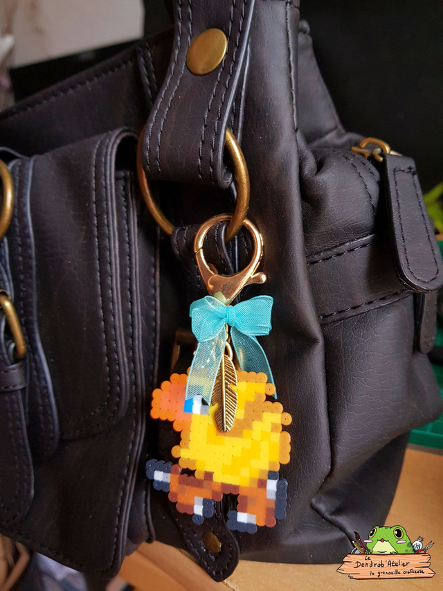 Porte-clefs Mascotte à Plumes
