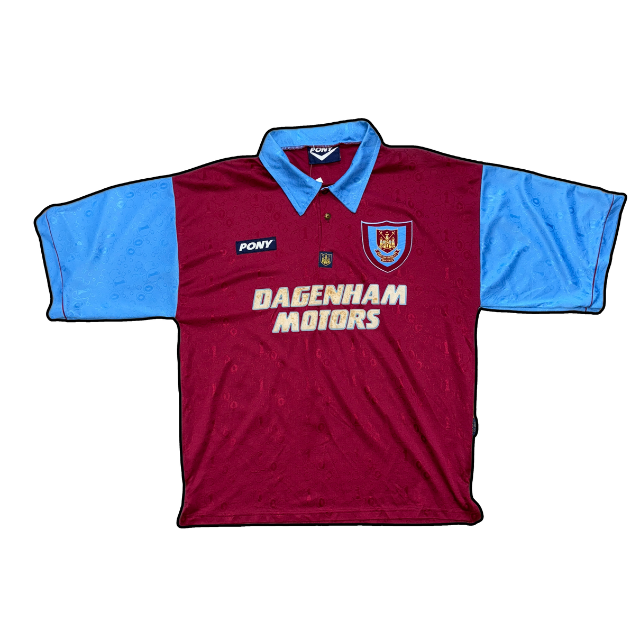 West Ham 1995-97 Home Shirt - L