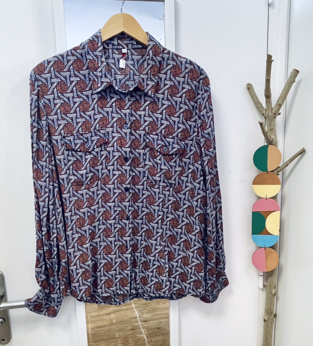 Chemise À Motifs T.46