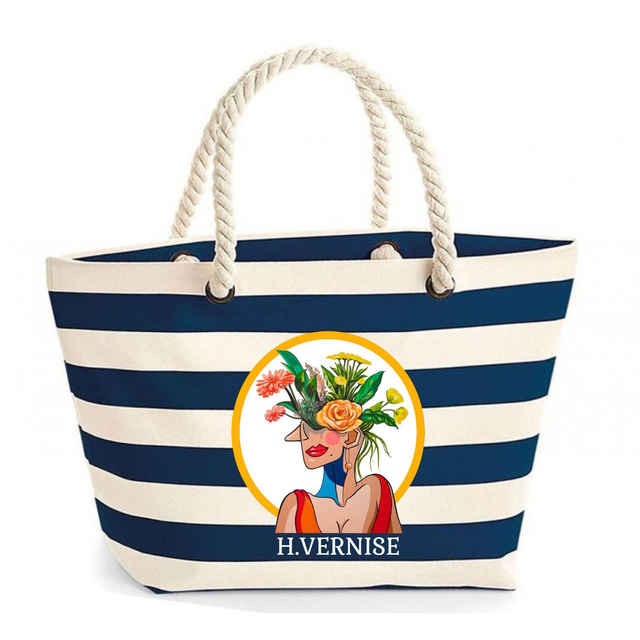 J1-1.2 - Sac de plage - Belle madame