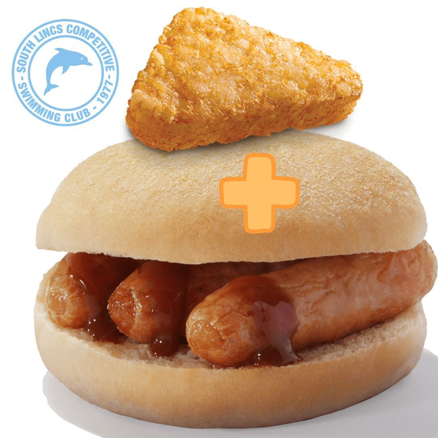 Sausage and Hash-brown Bap (Sat)