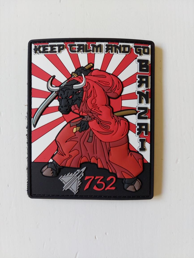 732 Keep calm and go Banzai! Patch