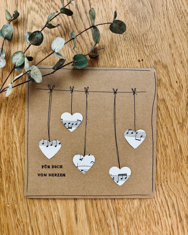 Für dich von Herzen