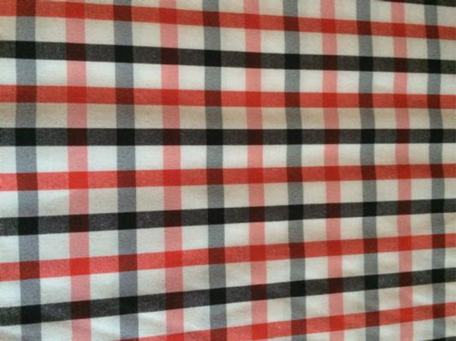 Gingham 1/4” Pink &amp; Grey 265