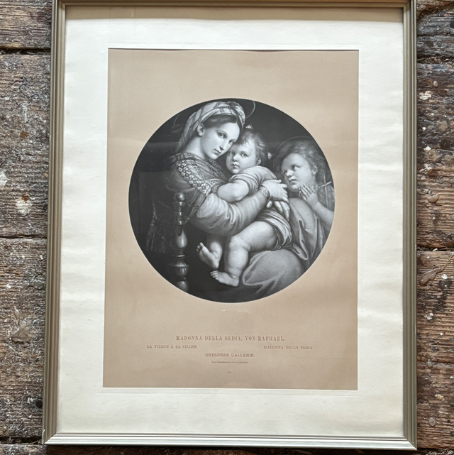 Madonna della Sedia , Bild von Raphael 