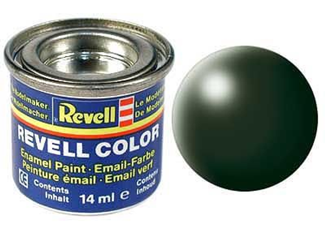 peinture email vert foncé satiné revell 32363