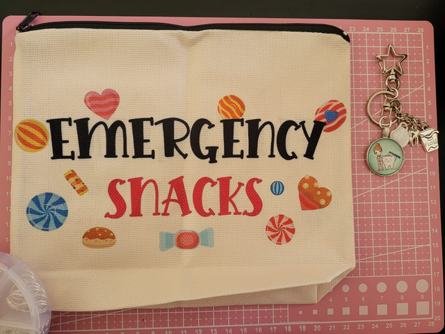 Duo Accroche-clés argenté Super assistante dentaire ou dentiste Fantaisiesland &amp; pochette