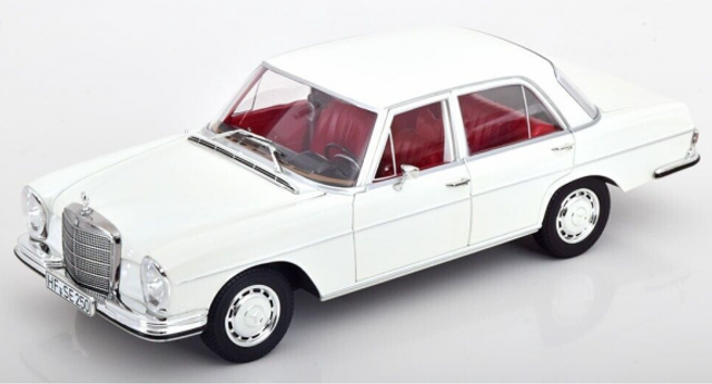 Mercedes Benz 230SE Limusine W106 1965 Weiss Norv 1:18