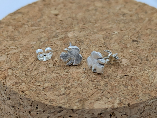 Medium Tropical Leaf Earrings 