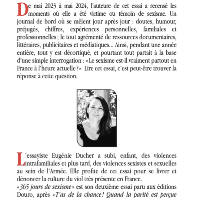 Essai - 365 jours de sexisme