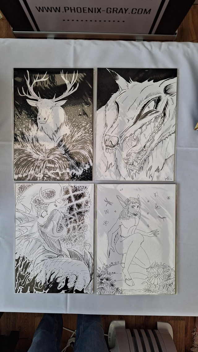 Mythic Monster Art Print (A4)