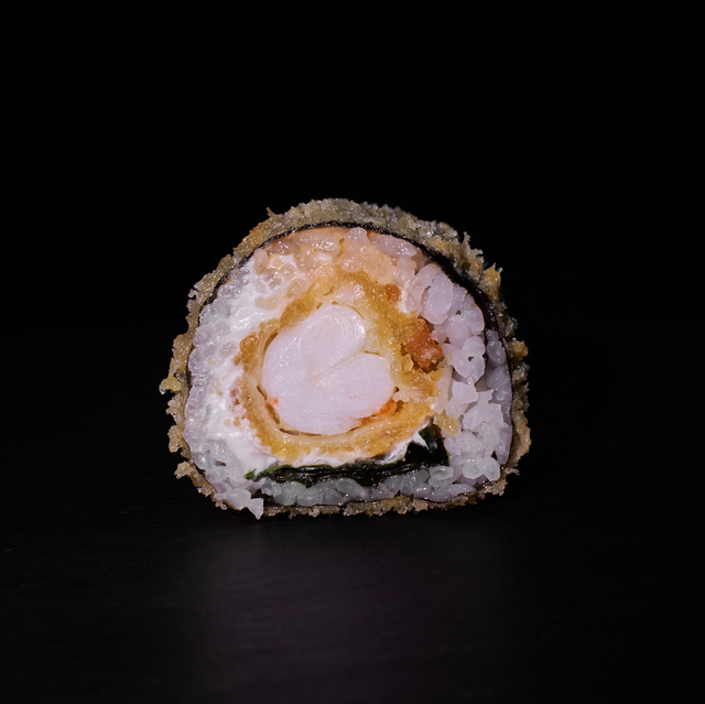 #57 Tempura roll basil 