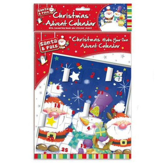 Make Your Own Christmas Advent Calendar Set £1.00 each