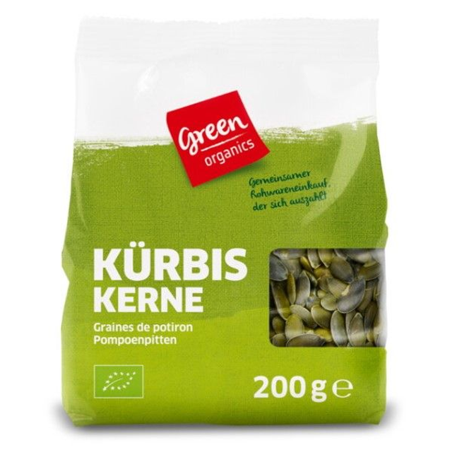 Green Kürbiskerne, 200g Packung