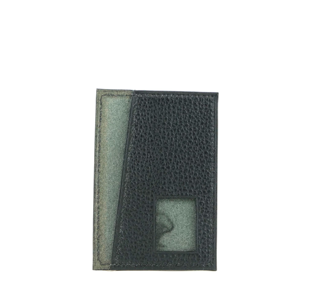 porte-Pass Navigo Fenêtre Basse DENSHA Noir Grainé