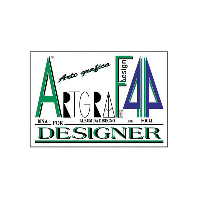 Album da Disegno Artgraf 4 Liscio, Ruvido o Riquadrato, Formato 24x33 o 33x48 cm, 240gr