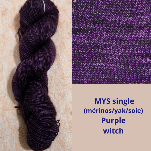 MYS single Purple witch