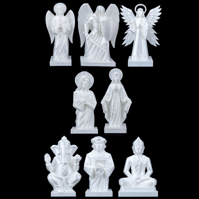 Statuettes figures de paix