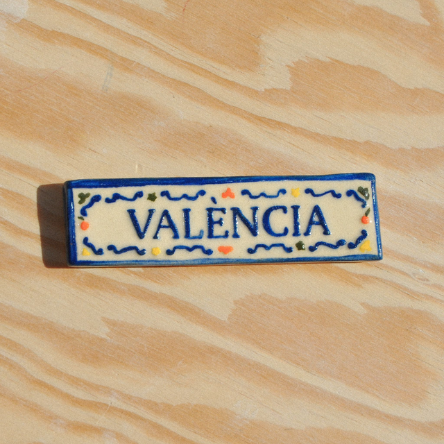Imán Cerámica Artesanal València