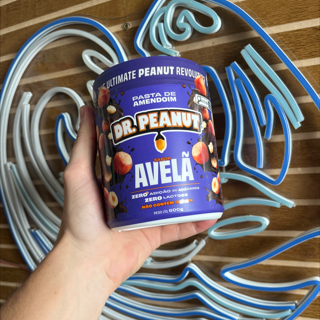 Pasta de amendoim com Whey Protein – Dr Peanut