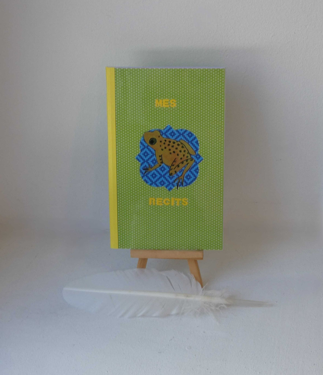 Le petit carnet quadrillé aux grenouilles