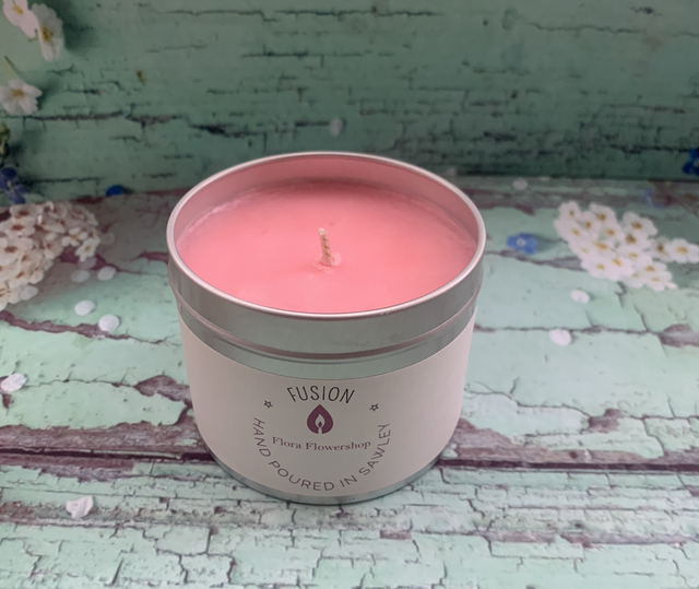 Candle in a Tin - Flora Flowershop