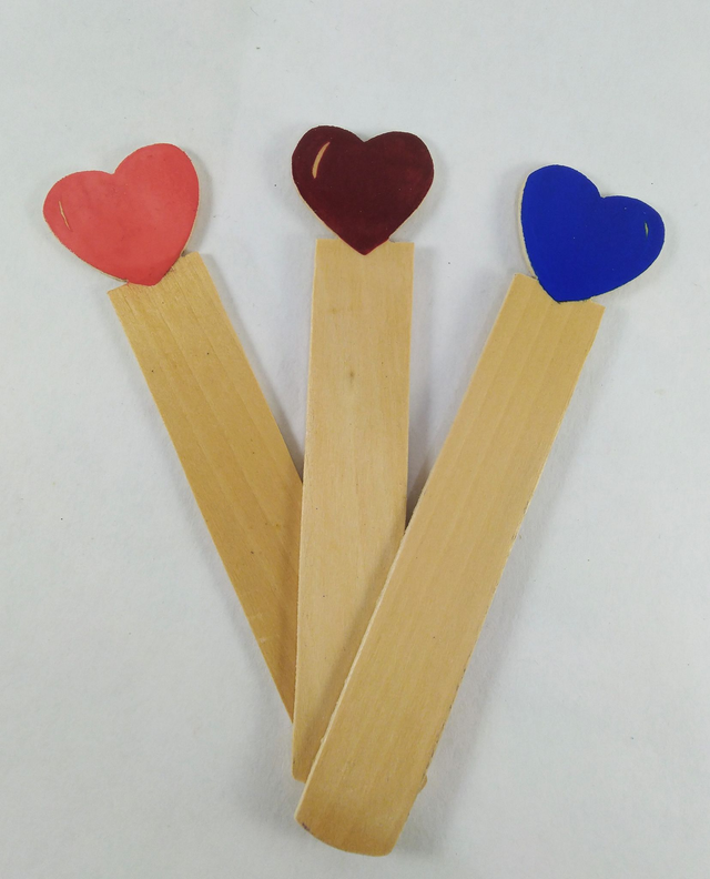 Marque-page Coeur (3 coloris au choix)