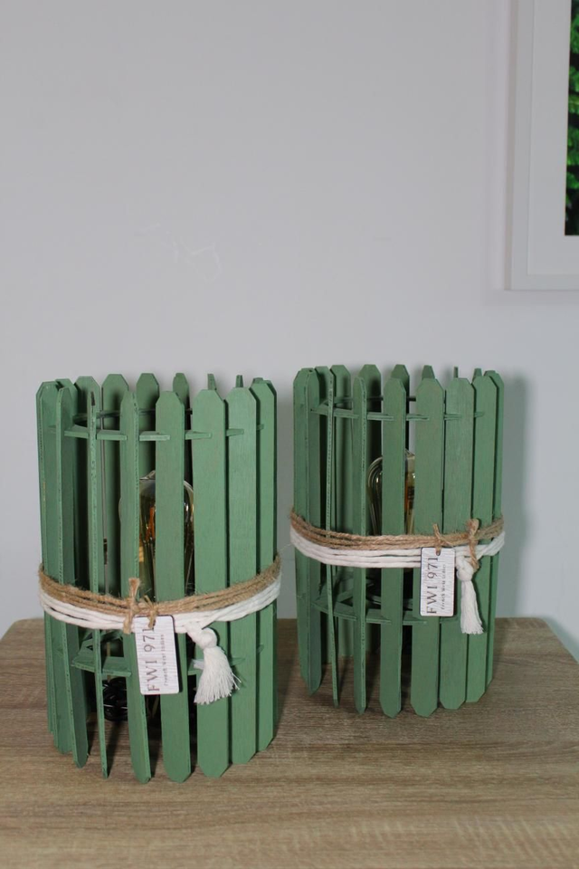 Lampe JALOUSIE vert