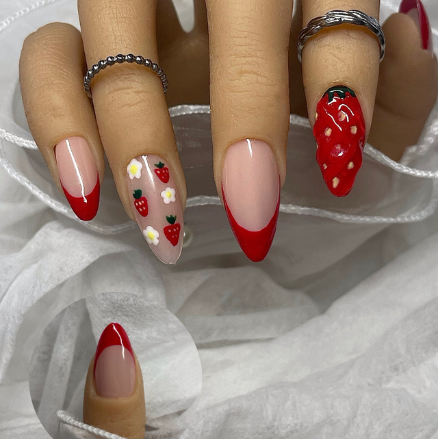 Strawberry cream