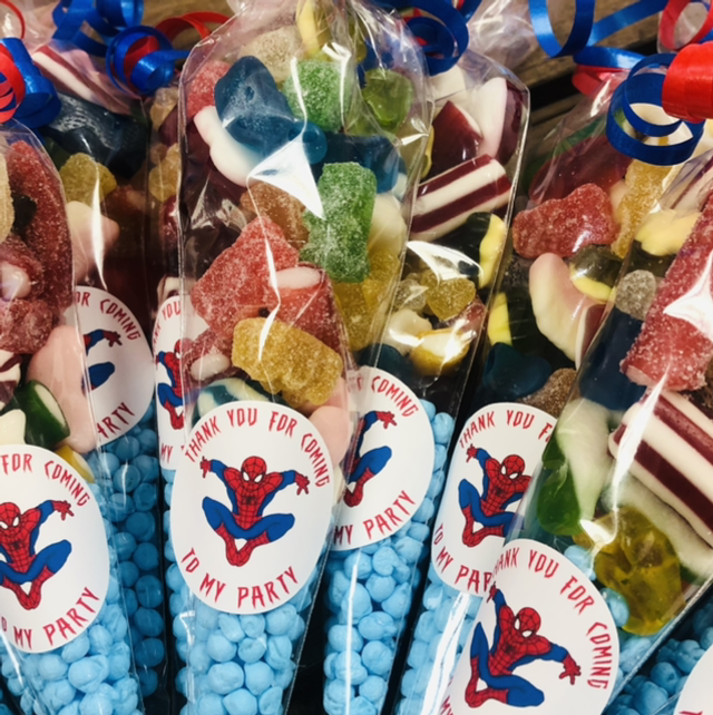 Sweet cones Spider-Man