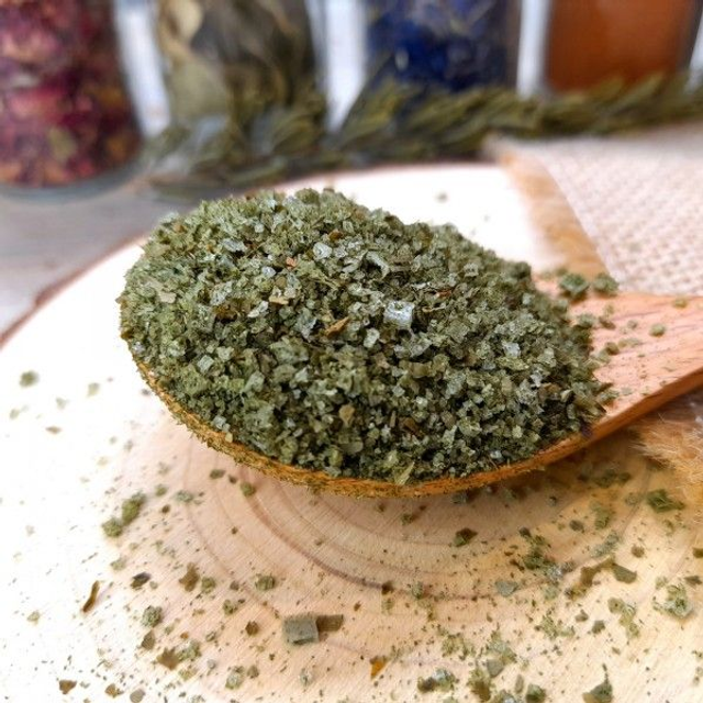 Fleur de sel à l'ail des ours    90g