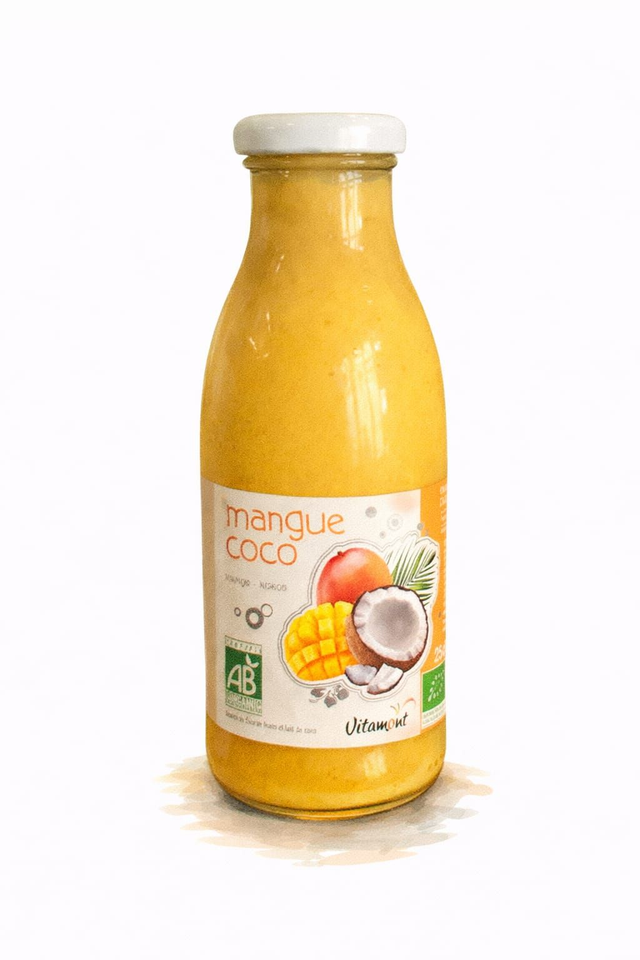 Smoothie Bio Mangue Coco (25 cl)
