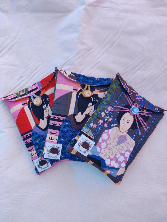 Housse livre de poche &quot; inspiration chinoise&quot;