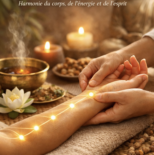 Marmatherapie mains et bras 30mn