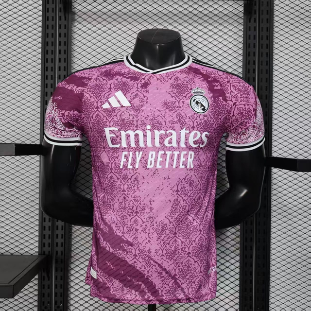 Camiseta Real Madrid EDICIÓN ESPECIAL (Rosa) - Versión Jugador - 25-26