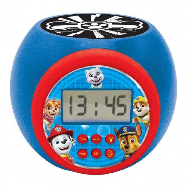 Lexibook Paw Patrol Projector Alarm Clock With Timer