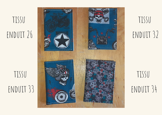 Porte cartes 2 compartiments  CB, bus, cantine