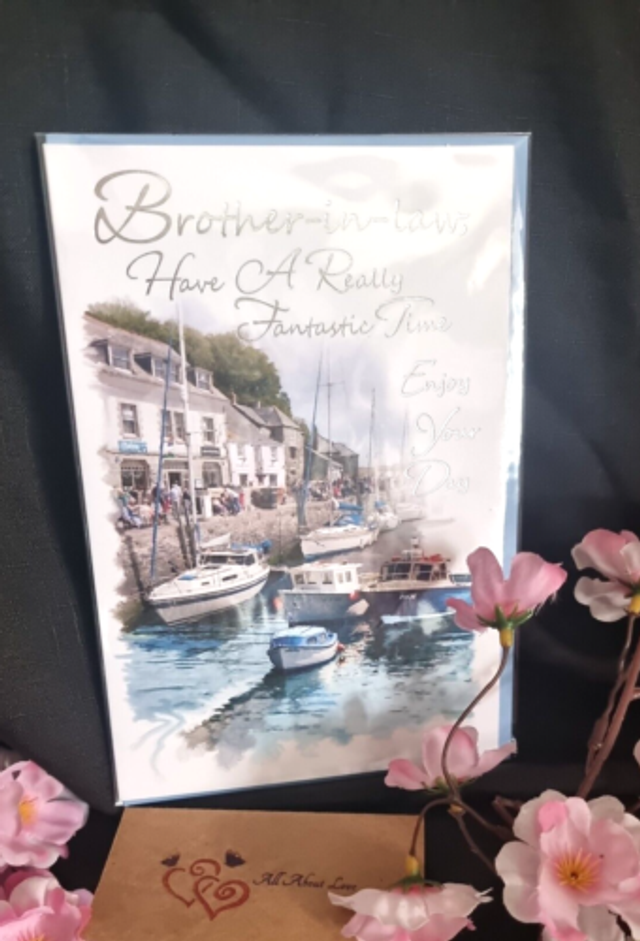 Brother-in-Law Birthday Card Simon Elvin