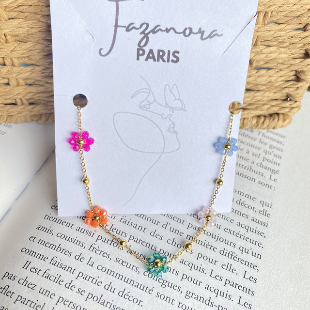 Bracelet Fleur de Couleurs
