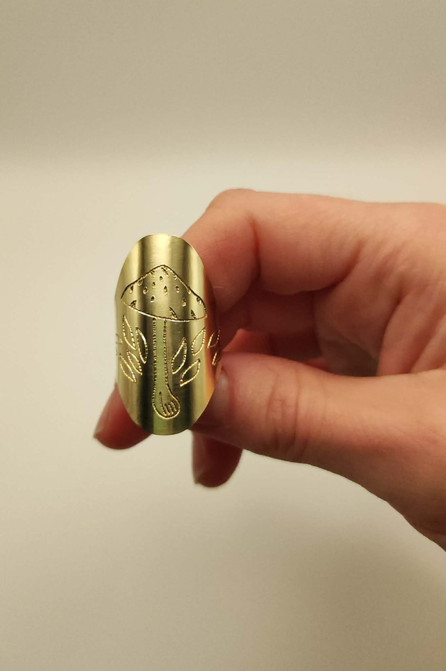 Bague Elégante Champignon